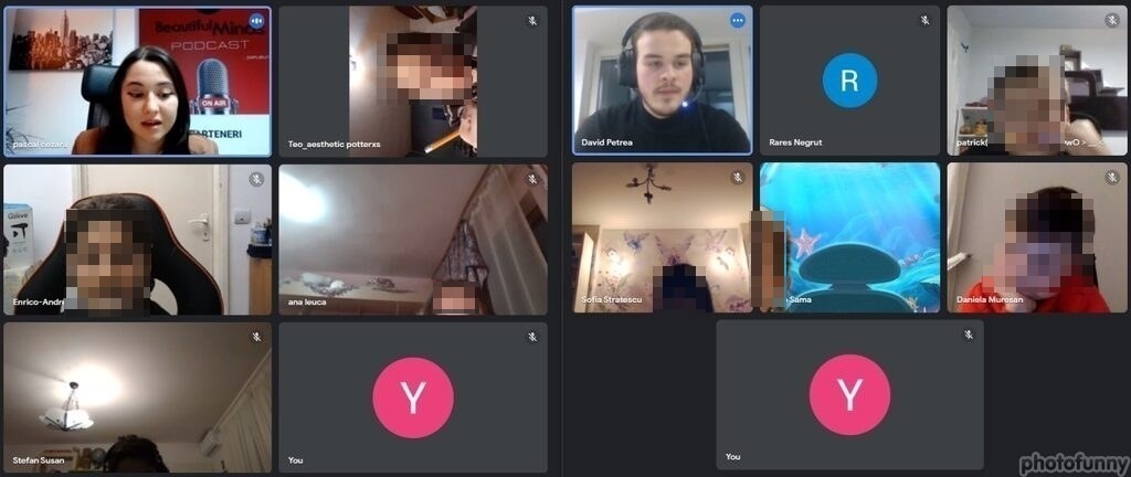 Moment de prezentare la cursurile MBAKids pentru copii